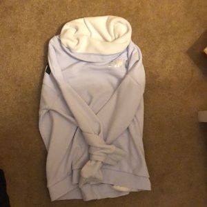 PINK fleece lined hoodie lavender